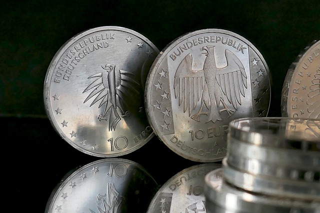 německé drobné euromince
